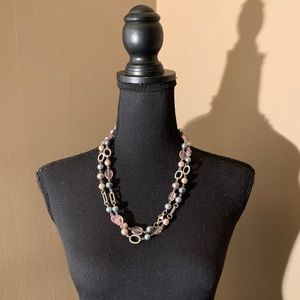 Long beaded necklace